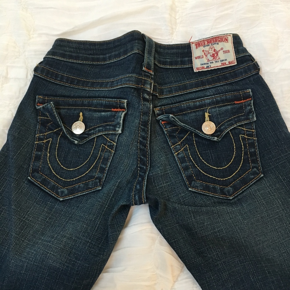True Religion Joey Flare Jeans size 24